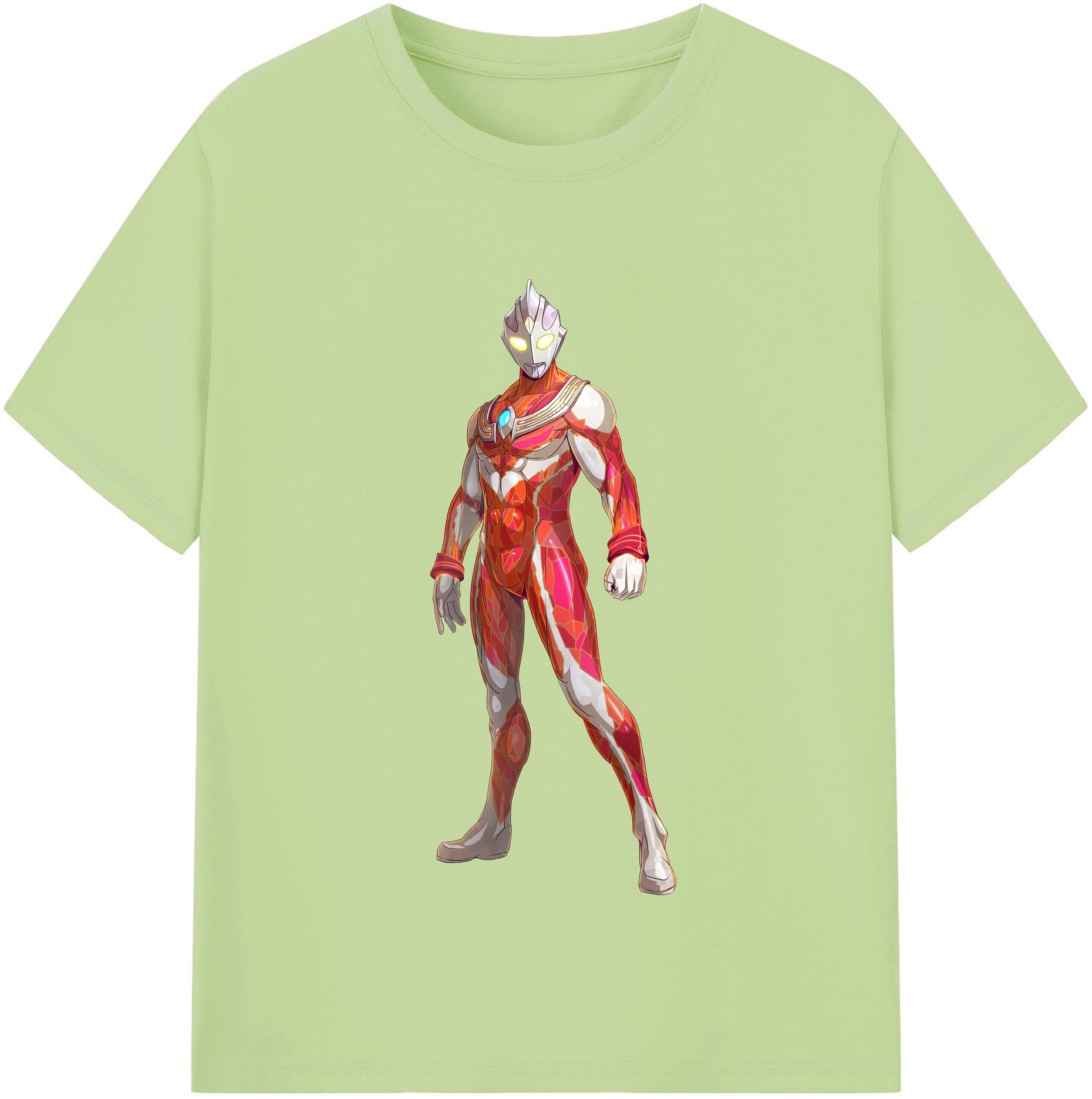 （画像用） ウルトラマン Ultraman 綿100％半袖Tシャツ（フロントプリント）
